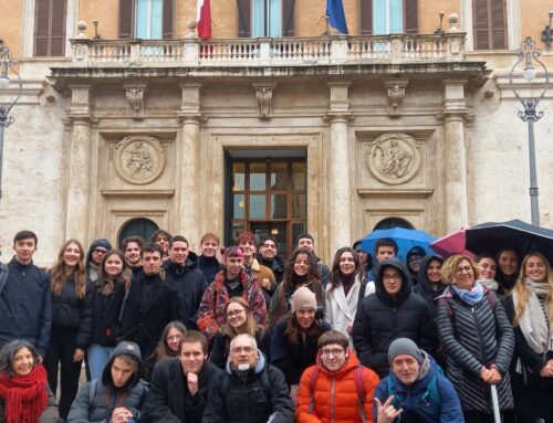 Gli studenti di AttivaMente in visita alla Camera dei deputati a Roma – Mercoledì 22 Gennaio 2025