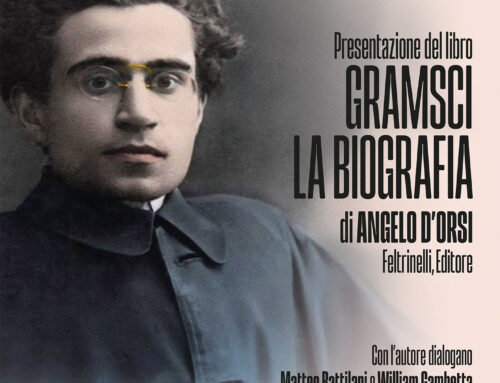 Antonio Gramsci. Presentazione della biografia di Angelo d’Orsi – Sabato 15 Marzo 2025